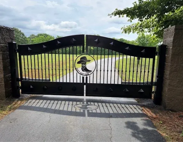 Decorative Metal Entry Gate