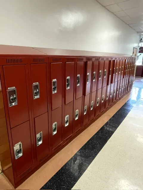 School Locker Refinishing