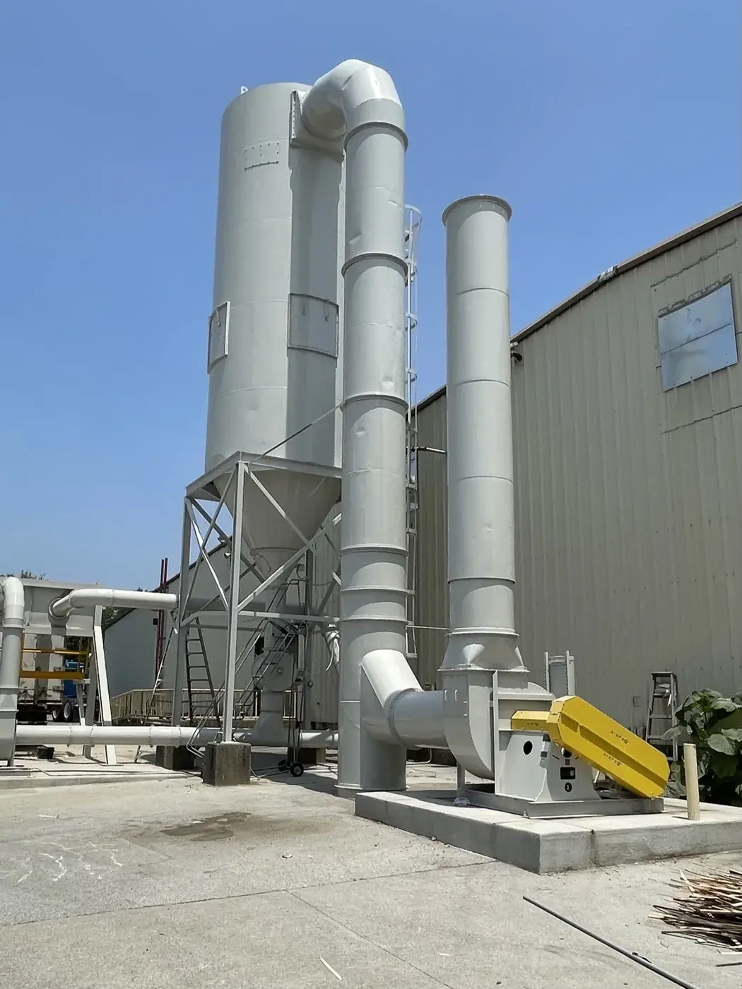 Industrial Ductwork and Stack System